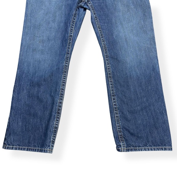 Ariat Work FR Men's Low Rise M4 Boot Cut Jeans 42x32 Flame Resistant HRC2 2112 - Picture 6 of 16